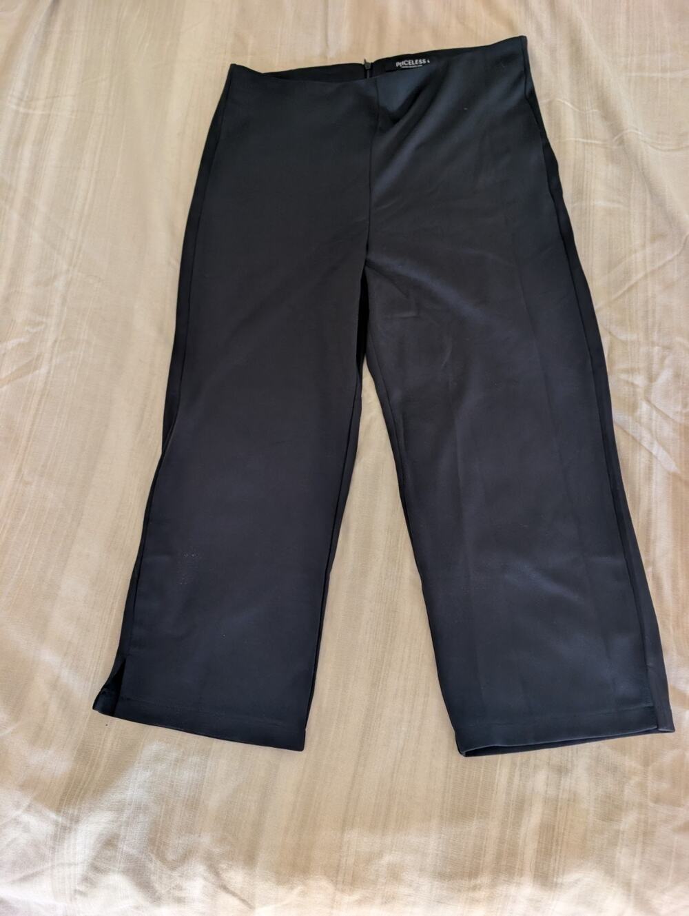 Women’s Priceless Black Wide Leg Pants size Large